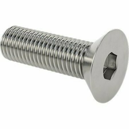BSC PREFERRED 316 Stainless Steel Hex Drive Flat Head Screw 82°Countersink Angle 3/4-10 Thread Size 2-1/2 Long 90585A967